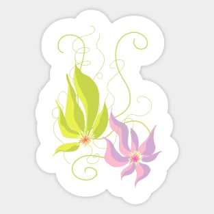 ELEGANT BLOSSOMS Sticker